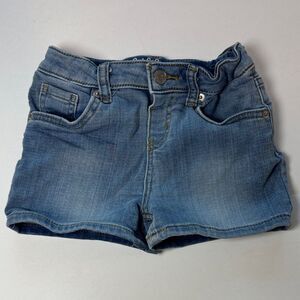 Cat & Jack Girls Classic Blue Denim Shorts Size S (6/6X)